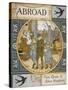 Front Cover Of 'Abroad'. Coloured Illustration Showing a Family On the Deck Of a Ship-Thomas Crane-Stretched Canvas