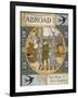 Front Cover Of 'Abroad'. Coloured Illustration Showing a Family On the Deck Of a Ship-Thomas Crane-Framed Giclee Print