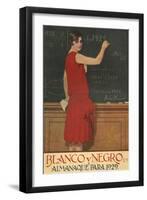 Front Cover of 'Blanco Y Negro: Almanaque Para 1929', 1928-null-Framed Giclee Print