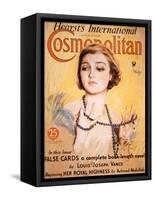 Front Cover of Cosmopolitan Magazine, May 1934-Harrison Fisher-Framed Stretched Canvas