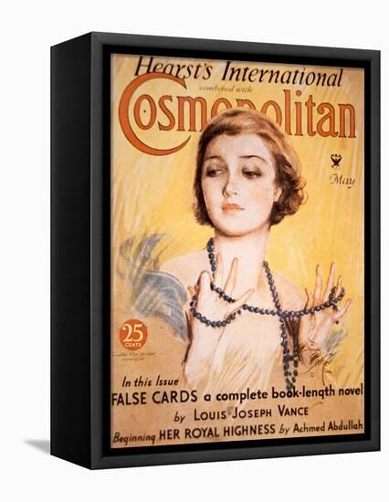 Front Cover of Cosmopolitan Magazine, May 1934-Harrison Fisher-Framed Stretched Canvas