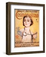 Front Cover of Cosmopolitan Magazine, May 1934-Harrison Fisher-Framed Giclee Print