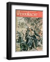 Front Cover of 'Die Wehrmacht', March 1943-null-Framed Giclee Print