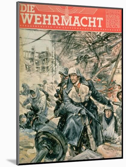 Front Cover of 'Die Wehrmacht', March 1943-null-Mounted Giclee Print