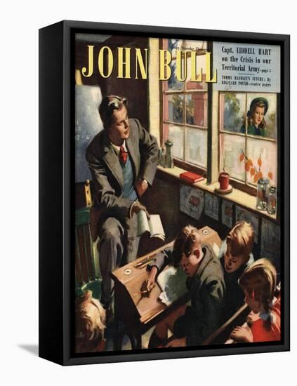 Front Cover of 'John Bull', 1948-null-Framed Stretched Canvas