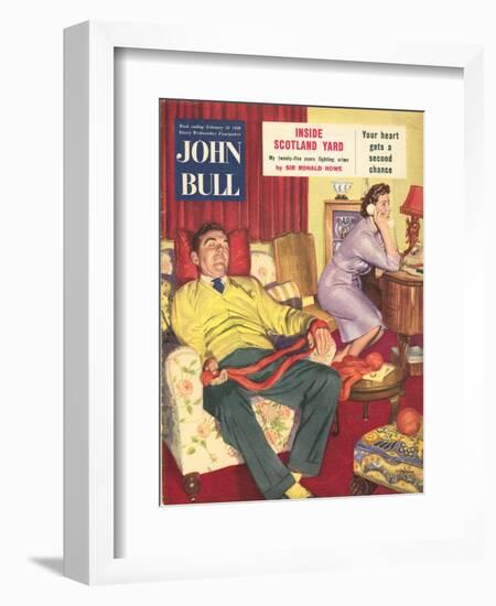 Front Cover of 'John Bull', 1958-null-Framed Giclee Print