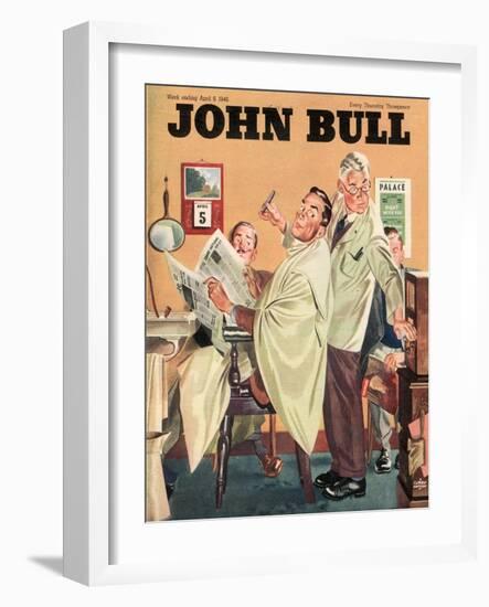 Front Cover of 'John Bull', April 1946-null-Framed Giclee Print