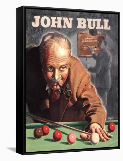 Front Cover of 'John Bull', April 1946-null-Framed Stretched Canvas