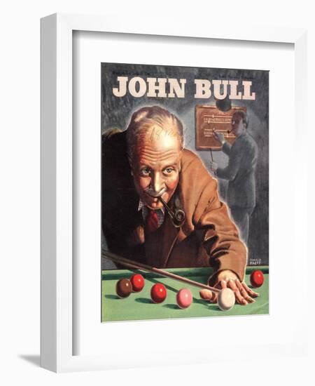 Front Cover of 'John Bull', April 1946-null-Framed Giclee Print