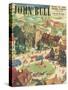 Front Cover of 'John Bull', April 1949-null-Stretched Canvas