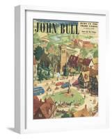 Front Cover of 'John Bull', April 1949-null-Framed Giclee Print