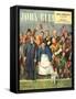 Front Cover of 'John Bull', April 1949-null-Framed Stretched Canvas