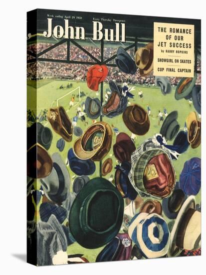 Front Cover of 'John Bull', April 1950-null-Stretched Canvas
