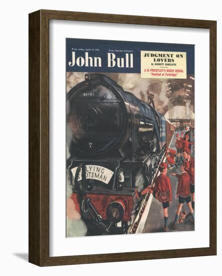 Front Cover of 'John Bull', April 1951-null-Framed Giclee Print