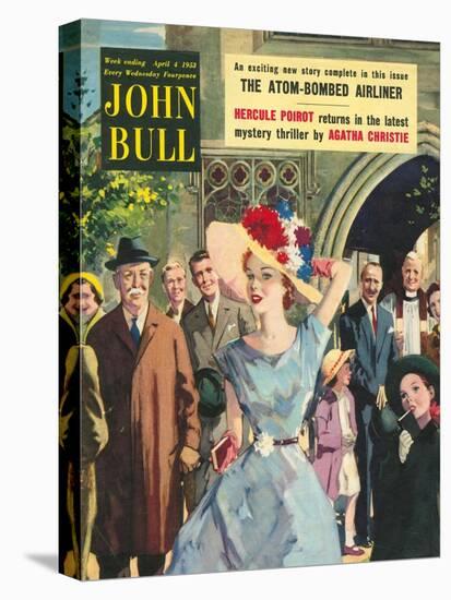 Front Cover of 'John Bull', April 1953-null-Stretched Canvas