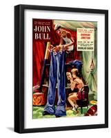 Front Cover of 'John Bull', April 1954-null-Framed Giclee Print