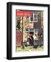 Front Cover of 'John Bull', April 1955-null-Framed Giclee Print