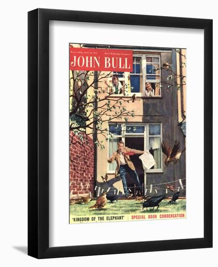 Front Cover of 'John Bull', April 1955-null-Framed Giclee Print