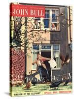 Front Cover of 'John Bull', April 1955-null-Stretched Canvas