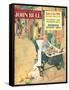 Front Cover of 'John Bull', April 1958-null-Framed Stretched Canvas