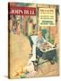 Front Cover of 'John Bull', April 1958-null-Stretched Canvas