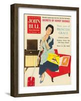 Front Cover of 'John Bull', April 1959-null-Framed Giclee Print