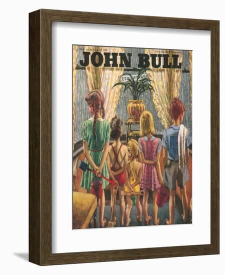 Front Cover of 'John Bull', August 1946-null-Framed Giclee Print