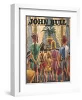 Front Cover of 'John Bull', August 1946-null-Framed Giclee Print