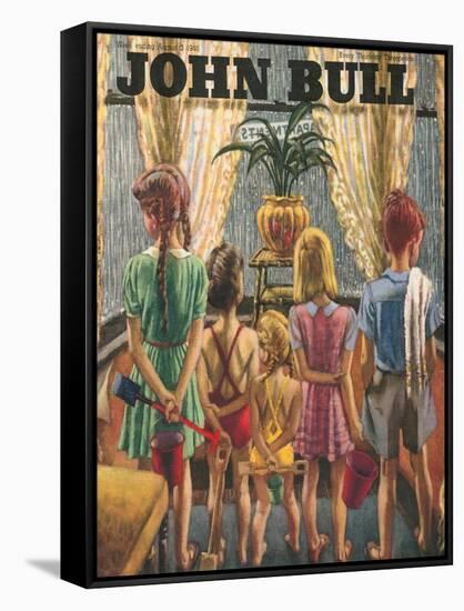 Front Cover of 'John Bull', August 1946-null-Framed Stretched Canvas