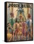 Front Cover of 'John Bull', August 1946-null-Framed Stretched Canvas