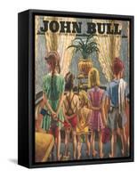 Front Cover of 'John Bull', August 1946-null-Framed Stretched Canvas