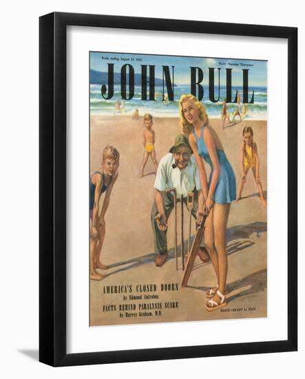 Front Cover of 'John Bull', August 1947-null-Framed Giclee Print