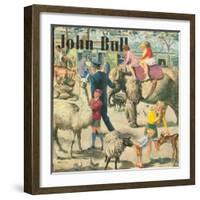 Front Cover of 'John Bull', August 1949-null-Framed Giclee Print