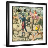 Front Cover of 'John Bull', August 1949-null-Framed Giclee Print