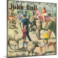 Front Cover of 'John Bull', August 1949-null-Mounted Giclee Print