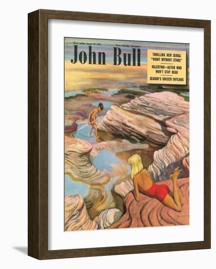 Front Cover of 'John Bull', August 1949-null-Framed Giclee Print