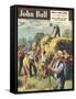 Front Cover of 'John Bull', August 1950-null-Framed Stretched Canvas