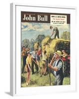 Front Cover of 'John Bull', August 1950-null-Framed Giclee Print