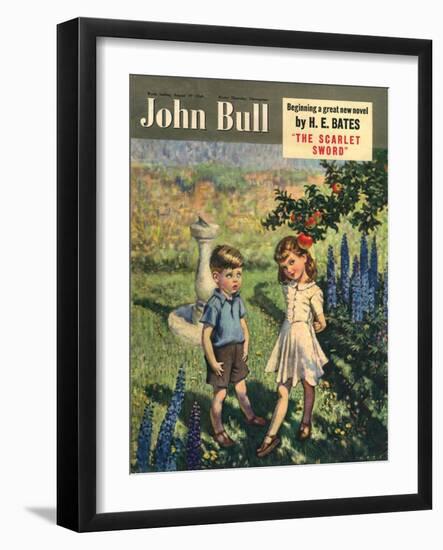 Front Cover of 'John Bull', August 1950-null-Framed Giclee Print