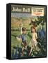 Front Cover of 'John Bull', August 1950-null-Framed Stretched Canvas