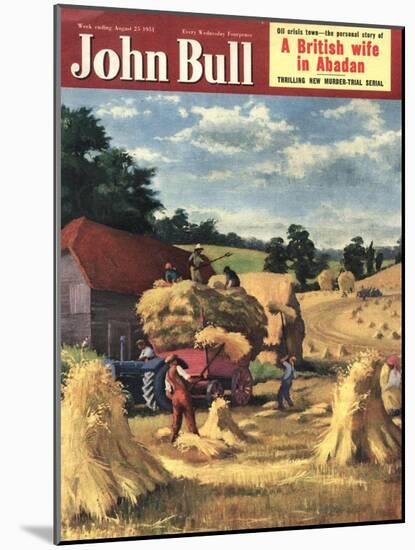 Front Cover of 'John Bull', August 1951-null-Mounted Giclee Print