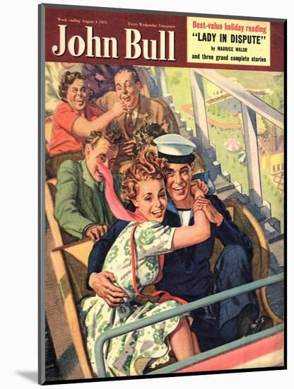 Front Cover of 'John Bull', August 1951-null-Mounted Giclee Print