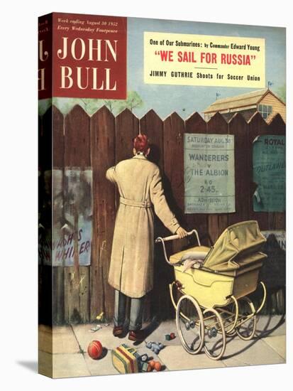 Front Cover of 'John Bull', August 1952-null-Stretched Canvas
