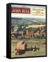 Front Cover of John Bull, August 1955-null-Framed Stretched Canvas