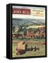 Front Cover of John Bull, August 1955-null-Framed Stretched Canvas