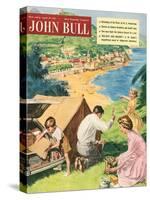 Front Cover of 'John Bull', August 1955-null-Stretched Canvas