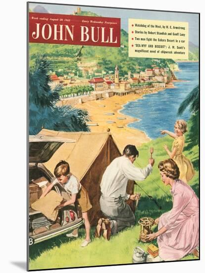 Front Cover of 'John Bull', August 1955-null-Mounted Giclee Print