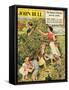 Front Cover of 'John Bull', August 1957-null-Framed Stretched Canvas