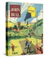 Front Cover of 'John Bull', August 1957-null-Stretched Canvas