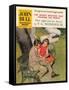 Front Cover of 'John Bull', August 1959-null-Framed Stretched Canvas